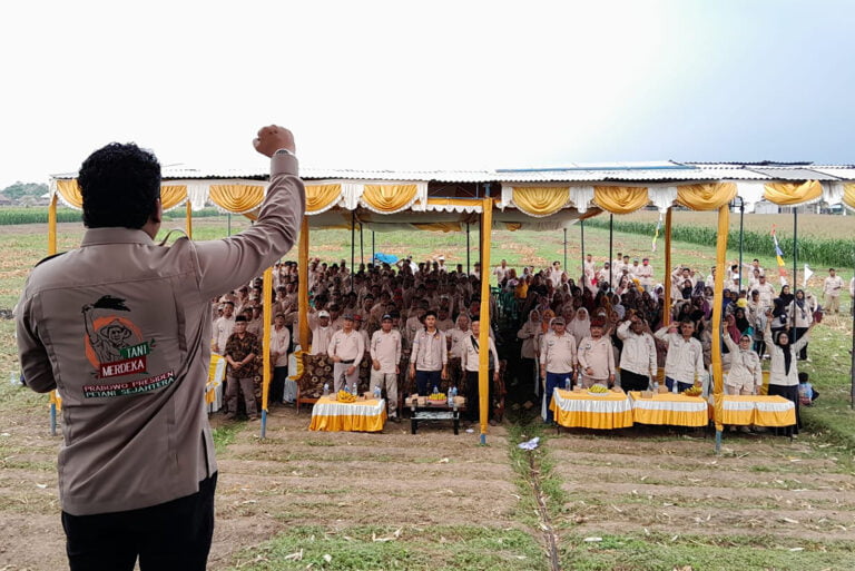 Siap Menangkan Prabowo-Gibran, Tani Merdeka Tegal Deklarasi
