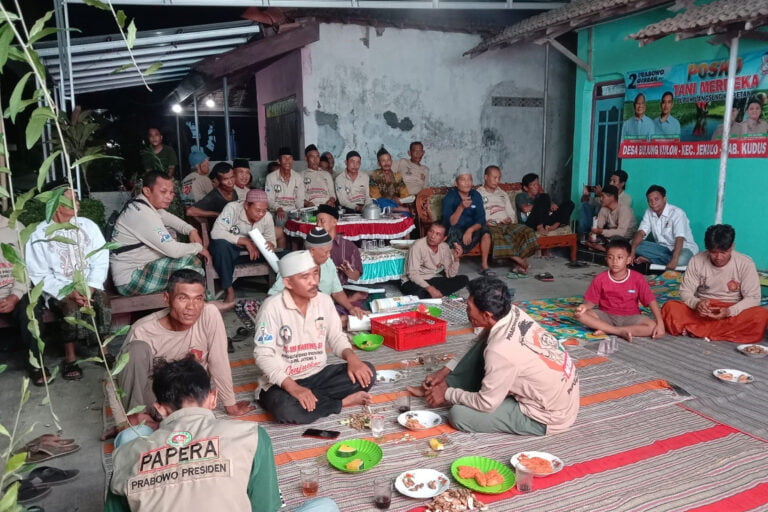 Tani Merdeka Kudus Perkuat Basis, Petani Siap Menangkan Prabowo-Gibran