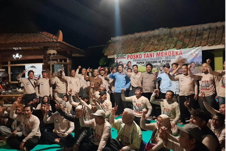 Tani Merdeka Banjarnegara Bentuk Posko Pemenangan Prabowo-Gibran di Setiap Desa