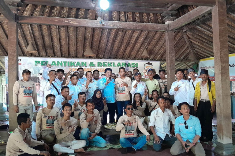 Foto | Tani Merdeka Sukoharjo Solid Dukung Prabowo-Gibran