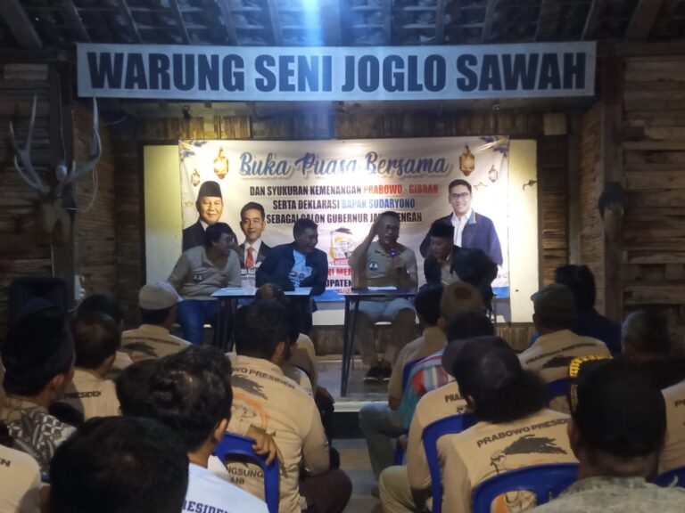 Tani Merdeka Kudus Gelar Syukuran Kemenangan 02 dan Deklarasi Sudaryono Cagub Jateng