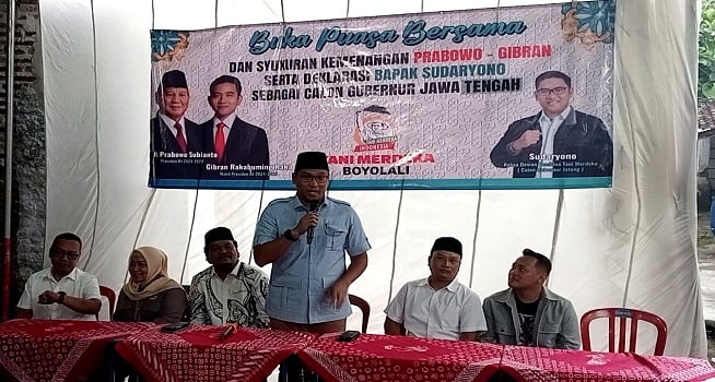 Tani Merdeka Boyolali Resmi Dukung Ini Sudaryono Sebagai Calon Gubernur Jateng 2024