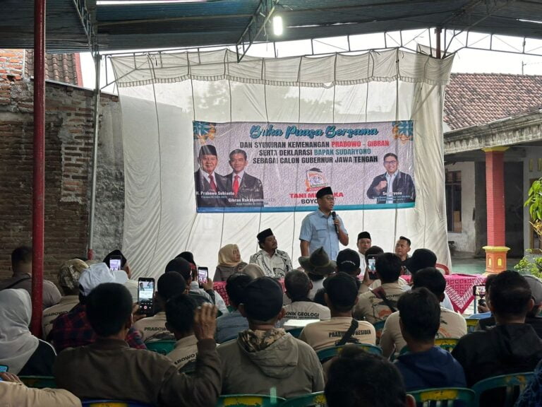 Didukung Petani, Sudaryono Siap Maju Sebagai Cagub dan Menang Pilgub Jateng 2024