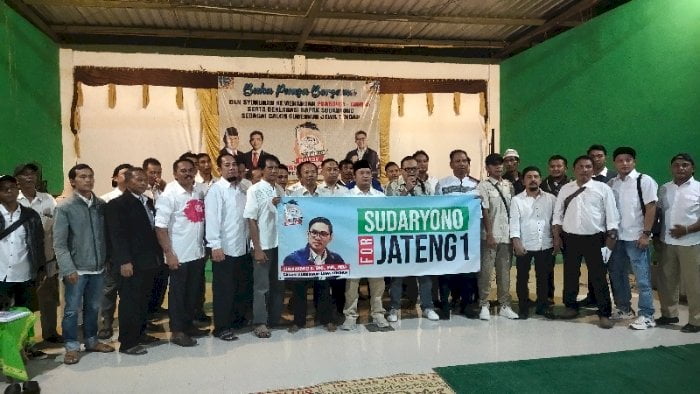 Tani Merdeka Karanganyar Deklarasi Dukung Sudaryono Jadi Cagub Jateng