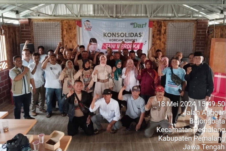 Tani Merdeka Pemalang Galang Dukungan Menangkan Sudaryono di Pilgub Jateng 2024