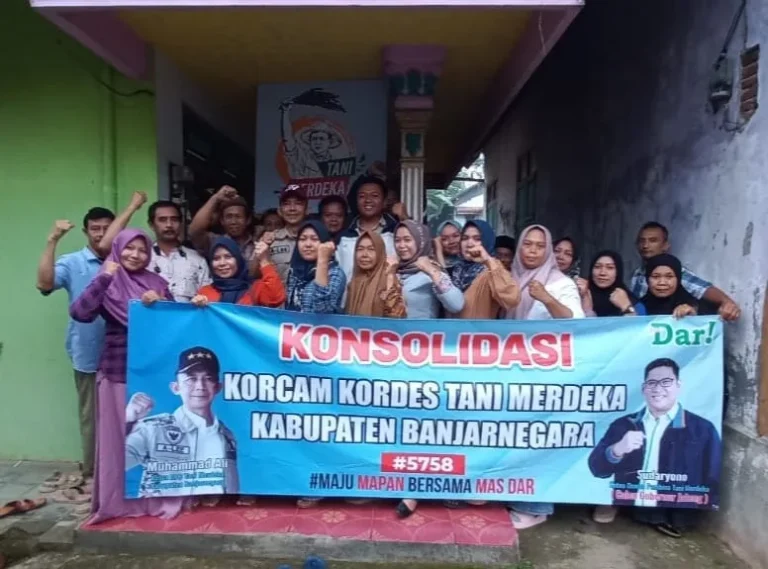 Korcam dan Kordes Tani Merdeka Banjarnegara Siap Bangun Posko Pemenangan Sudaryono Cagub Jateng 2024
