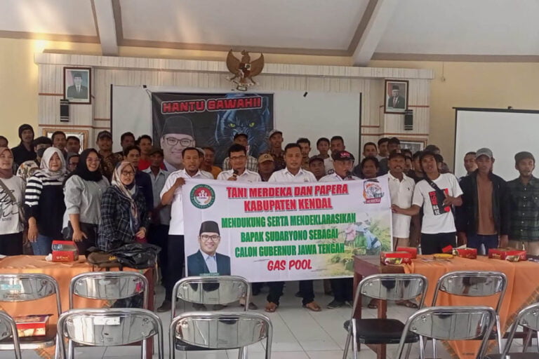 Tani Merdeka Kendal Bahas Strategi Pemenangan Sudaryono, Ini Pesan Ketua Don Muzakir