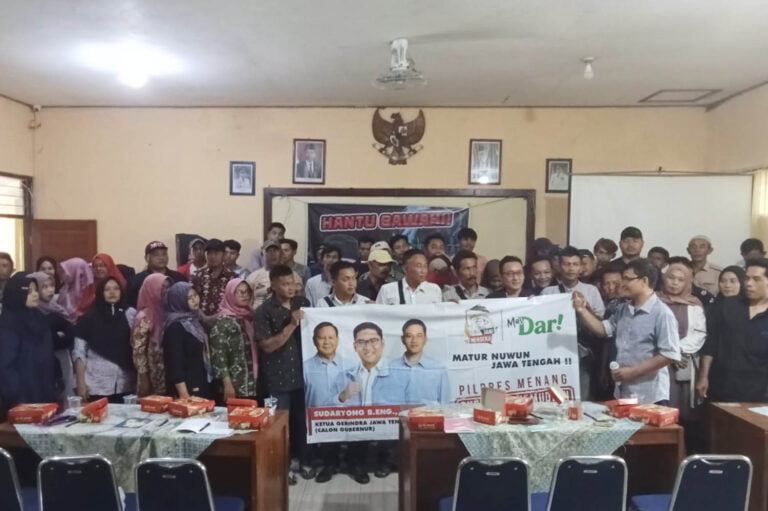 70 Kordes Tani Merdeka Kendal Konsolidasi Menangkan Sudaryono di Pilgub Jateng 2024