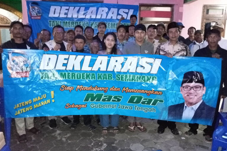 26 Kordes Tani Merdeka Semarang Hadiri Konsolidasi Pemenangan Sudaryono Cagub Jateng 2024