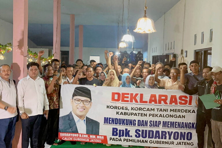 Tani Merdeka Pekalongan Siap Menangkan Sudaryono di Pilgub Jateng 2024