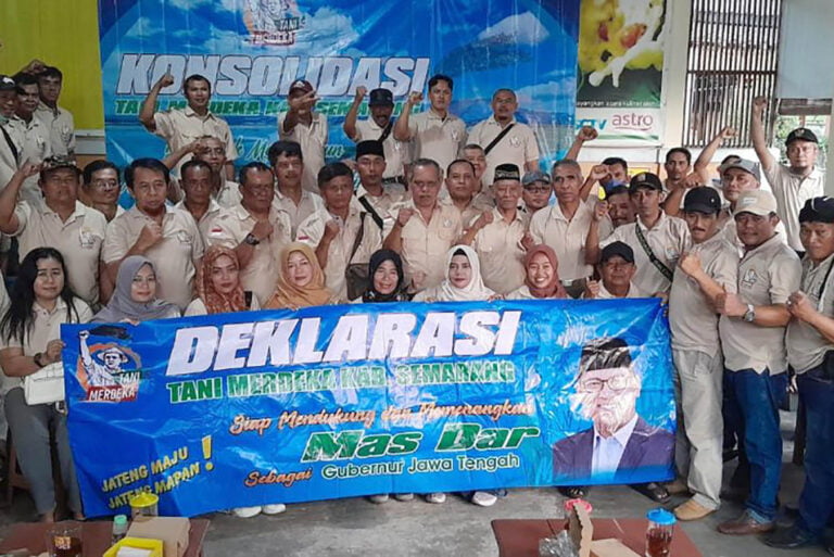 Tani Merdeka Semarang Gelar Konsolidasi Pemenangan Sudaryono Cagub Jateng 2024