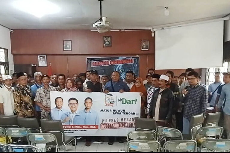 Lagi, Petani Kendal Dukung Sudaryono Cagub Jateng 2024, Ini Pesan Ketua Don Muzakir