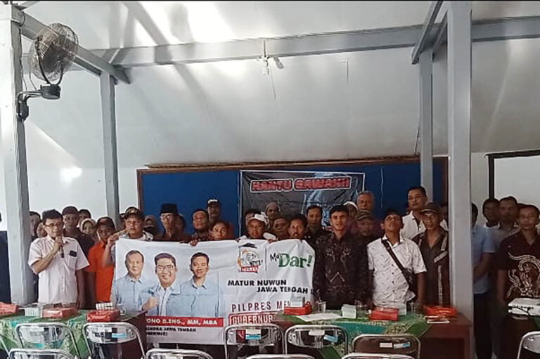 Petani Kecamatan Boja dan Kaliwungu Dukung Sudaryono Jadi Cagub Jateng 2024