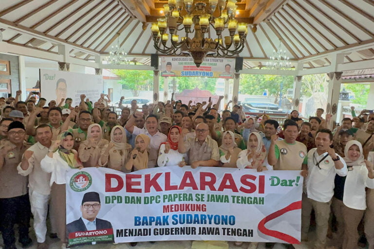 Elektabilitas Meningkat, Papera se-Jateng Minta Prabowo Usung Sudaryono di Pilgub Jateng 2024