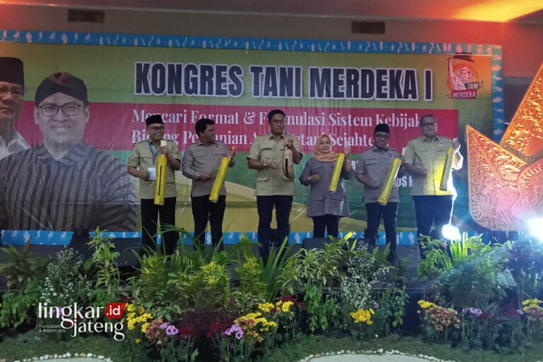 Hari Ini Ribuan Pengurus Tani Merdeka Se-Indonesia Hadiri Kongres Ke l di Semarang