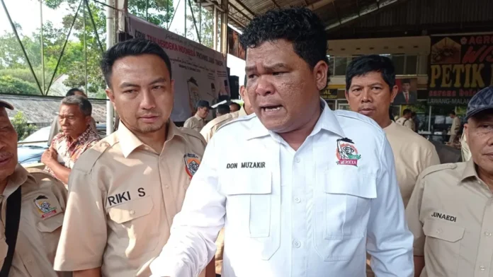 Ketua Don Muzakir Ketua Umum DPP Tani Merdeka Don Muzakir