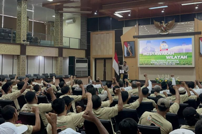 Pengurus DPW Tani Merdeka Sumatera Selatan 2024-2029 Resmi Dilantik