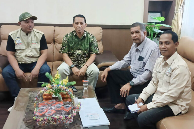 Bertemu Tani Merdeka Aceh, Dinas Pangan Aceh Dorong Pembangunan Lumbung Pangan di Lima Kabupaten Penghasil Padi