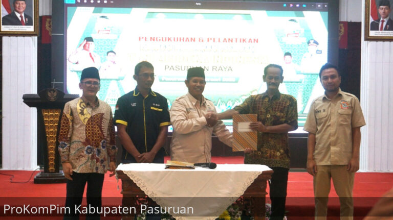 Pengukuhan DPD Tani Merdeka Indonesia, Wakil Bupati Shobih Optimis Komitmen Pengurus Majukan Pertanian Kabupaten Pasuruan