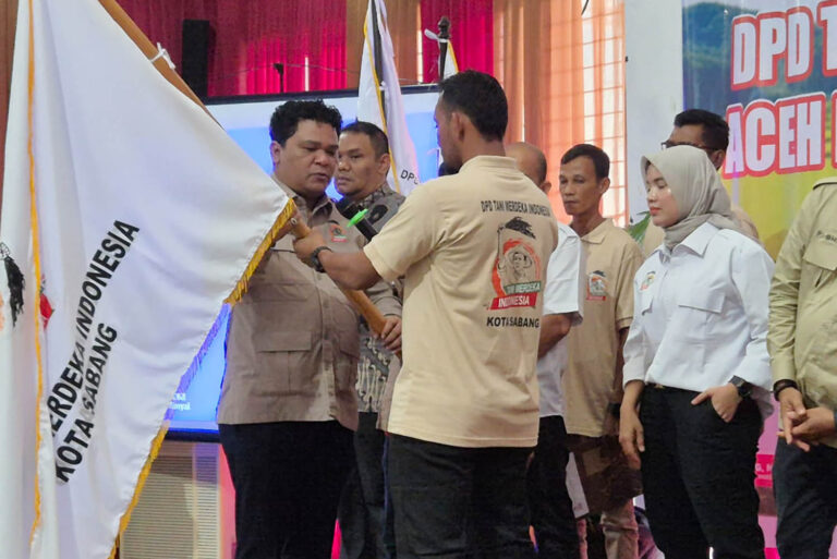 Tani Merdeka Aceh Besar, Banda Aceh dan Sabang Dilantik, Don Muzakir: Pengurus Harus Masif dan Aktif Bekerja di Tingkat Bawah