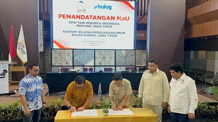 Tani Merdeka Indonesia Jawa Timur Kerjasama Dengan Bulog