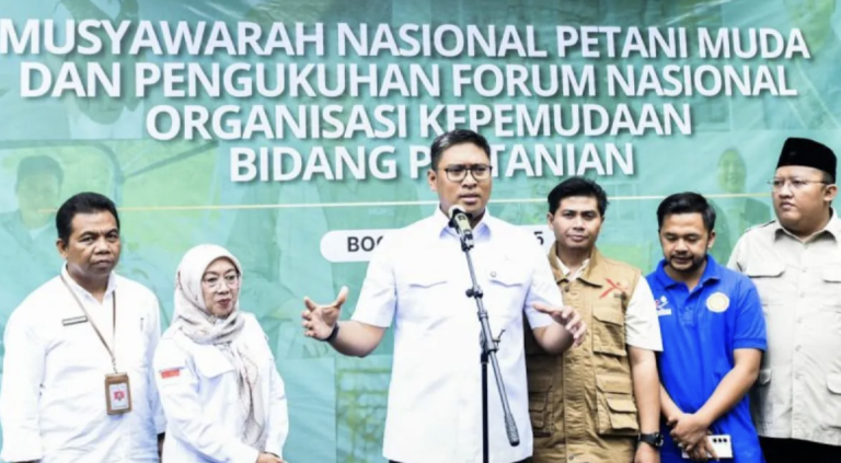 Wamentan Sudaryono Ajak Anak Muda Ambil Peran di Sektor Pertanian