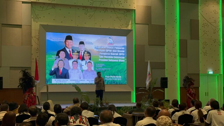 DPN Tani Merdeka Indonesia Lantik Pengurus SULUT, Don Muzakir: Kawal Program Presiden Prabowo sampai ke Desa-Desa