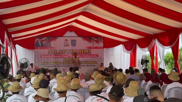 Ketua Umum DPN Tani Merdeka Silaturahmi dengan Kelompok Tani di Kabupaten Banjar, Soroti Masalah Pupuk dan Bantuan Pertanian