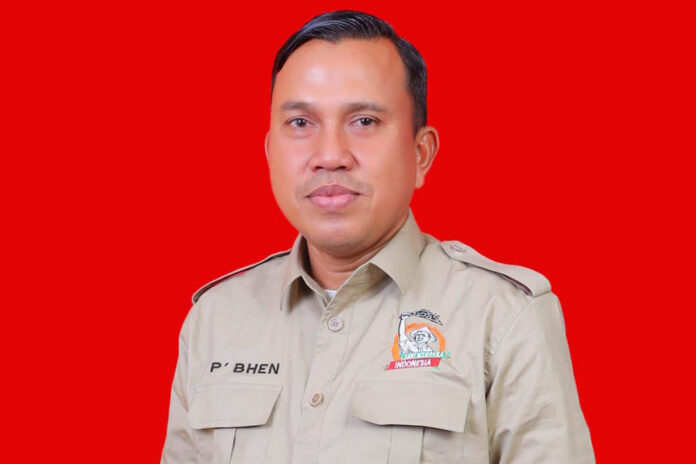 Bhen Nahbani, S.I.Kom., Ketua DPD Tani Merdeka Kabupaten Aceh Besar.