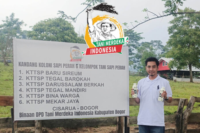 Cisarua Joe Salim Ketua Dewan Pimpinan Kecamatan (DPK) Tani Merdeka Indonesia Cisarua