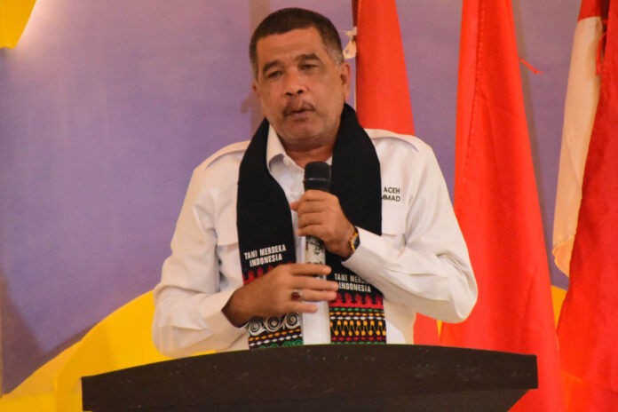 Cut Muhammad, Ketua DPW Tani Merdeka Indonesia Provinsi Aceh.