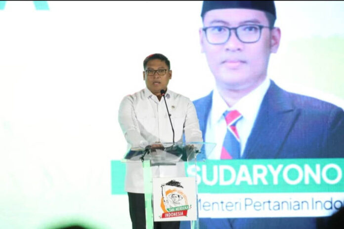 Sudaryono Wakil Menteri Pertanian.