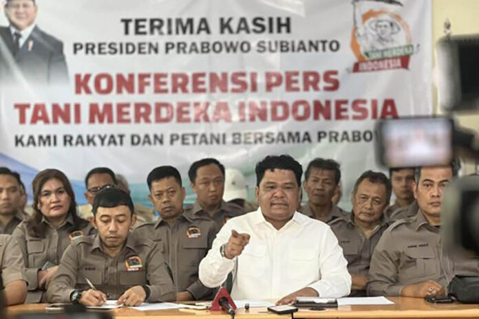 Don Muzakir Ketua Umum DPN Tani Merdeka Indonesia