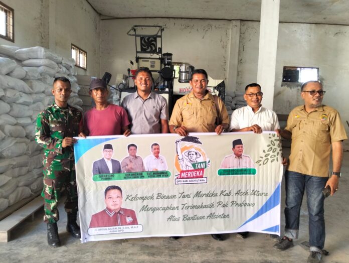 Tani Merdeka Aceh Utara ucapkan terima kasih kepada presiden Prabowo