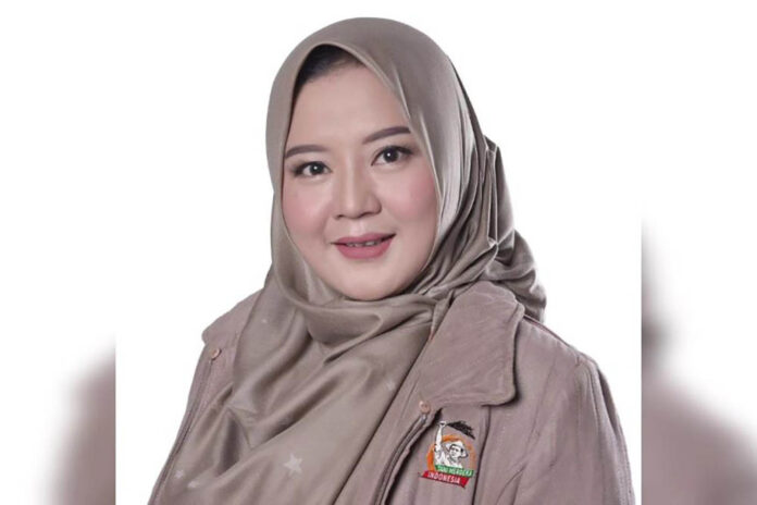 Rossi Hernawati Ketua DPD Tani Merdeka Kota Banjar.