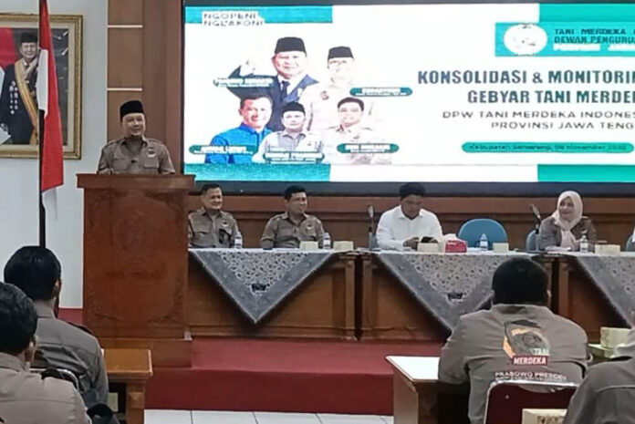 Wawan Pramono Ketua DPW Tani Merdeka Jawa Tengah