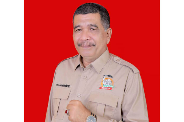 Cut Muhammad Ketua DPW Tani Merdeka Indonesia Provinsi Aceh.