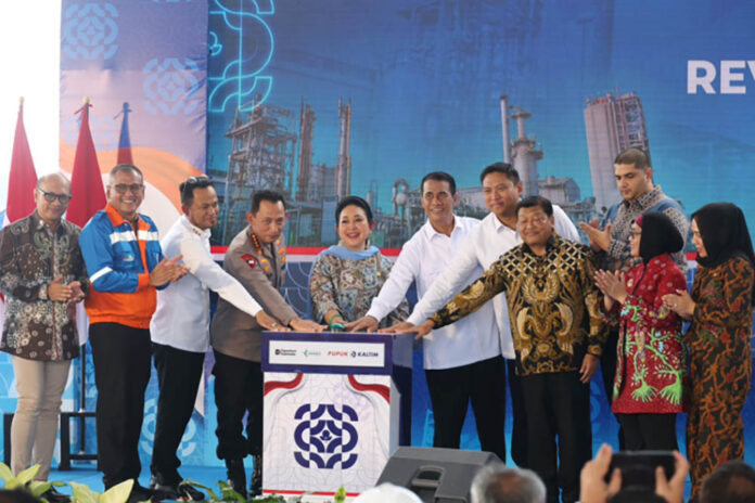 Peresmian Pabrik Pupuk