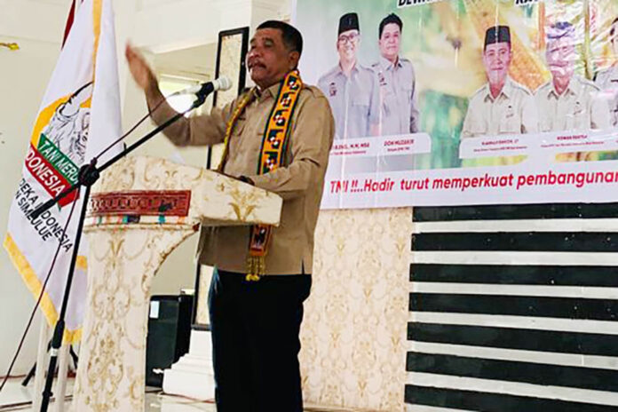 Ketua DPW Tani Merdeka Indonesia Provinsi Aceh Cut Muhammad