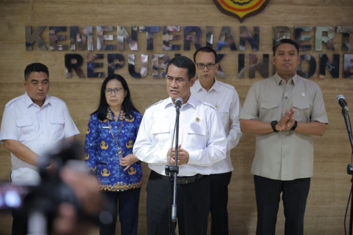 Menteri Pertanian (Mentan) Andi Amran Sulaiman