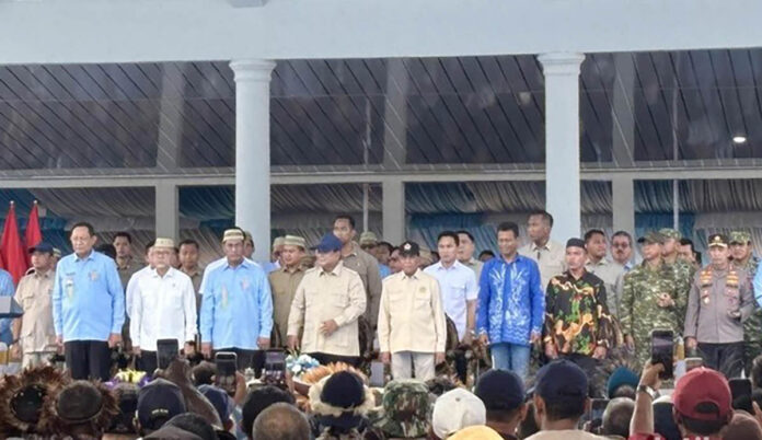 Petani dan Nelayan Sambut Presiden Prabowo Presiden Prabowo menghadiri Puncak Pekan Nasional (Penas) Petani dan Nelayan XVII di Gorontalo, Rabu (24/6/2026).