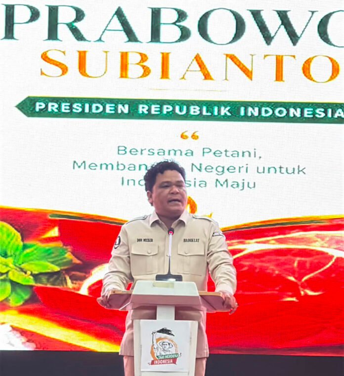 Don Muzakir Ketua Umum DPN Tani Merdeka Indonesia.