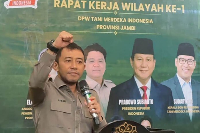 Aiman Adnan Aiman Adnan Wakil Ketua Umum DPN Tani Merdeka Indonesia.